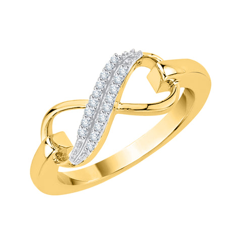 KATARINA Infinity Diamond Fashion Ring (2/3 cttw)