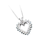 14K White Gold