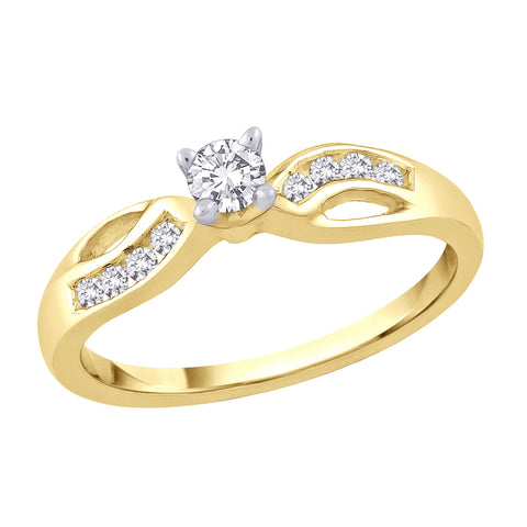 KATARINA Diamond Engagement Ring (1/4 cttw GH, I1)