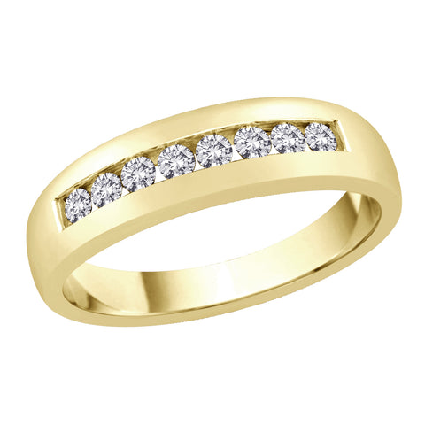 KATARINA Diamond Men's Wedding Band (1/2 cttw)