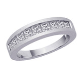 10K White Gold~GH | I1, Sterling Silver~GH | I1