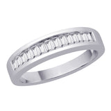 14K White Gold~HI | I2, Sterling Silver~HI | I2
