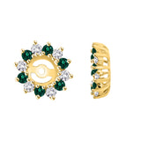 14K Yellow Gold~Emerald