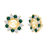 14K Yellow Gold~Emerald