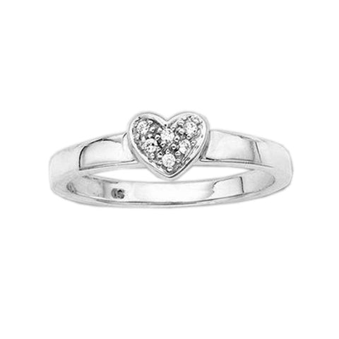KATARINA Diamond Heart Jewelry Set