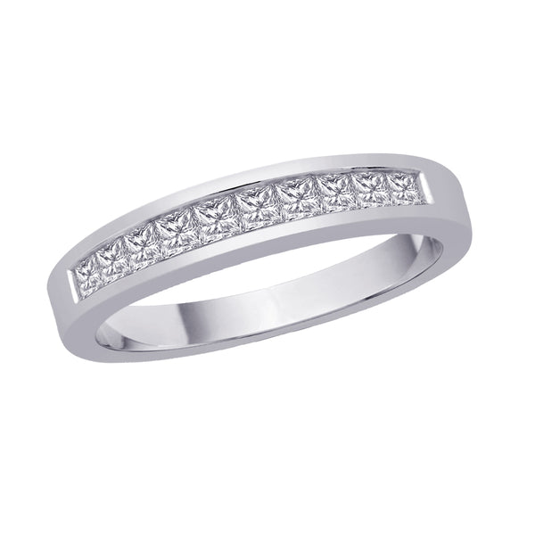 14K White Gold~GH | I1, Sterling Silver~GH | I1