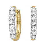 14K Yellow Gold~White Diamond, 10K Yellow Gold~White Diamond