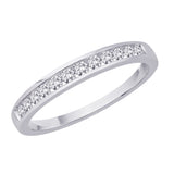 10K White Gold~JK | I2/I3