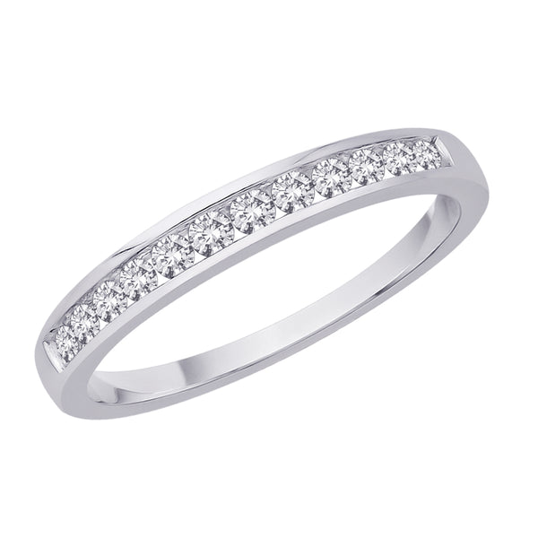 10K White Gold~JK | I2/I3