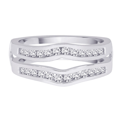 KATARINA Diamond Ring Guard (3/8 cttw)