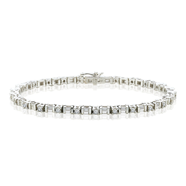 14K White Gold~JK | I2/I3