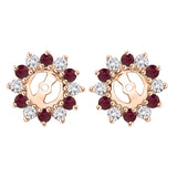 14K Rose Gold~Ruby