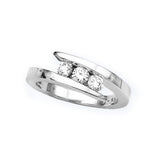 14K White Gold~White Diamond