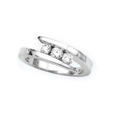 14K White Gold~White Diamond
