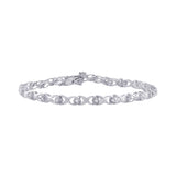 10K White Gold, Sterling Silver