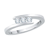 14K White Gold~GH | I1