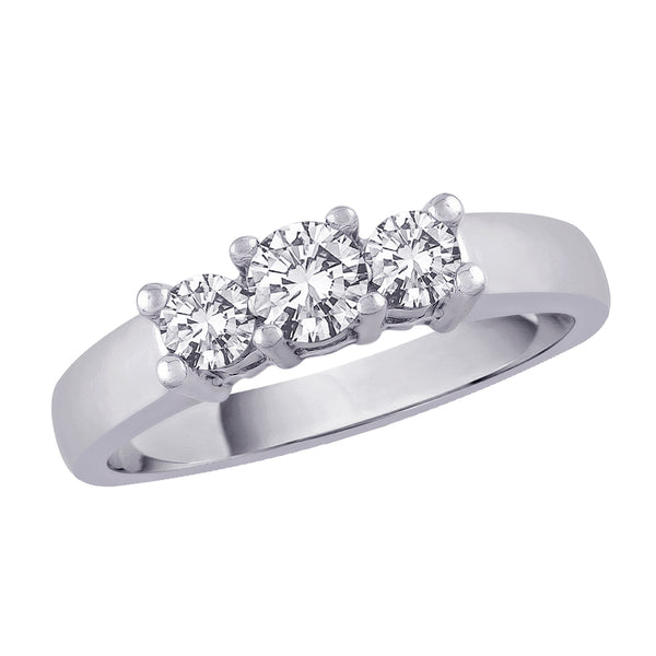 14K White Gold