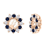 14K Rose Gold~Blue Sapphire