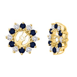 14K Yellow Gold~Blue Sapphire
