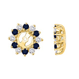14K Yellow Gold~Blue Sapphire