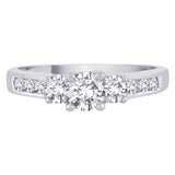 14K White Gold~GH | I1