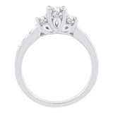14K White Gold~GH | I1