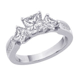 14K White Gold