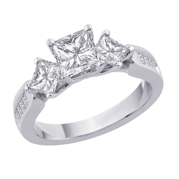 14K White Gold