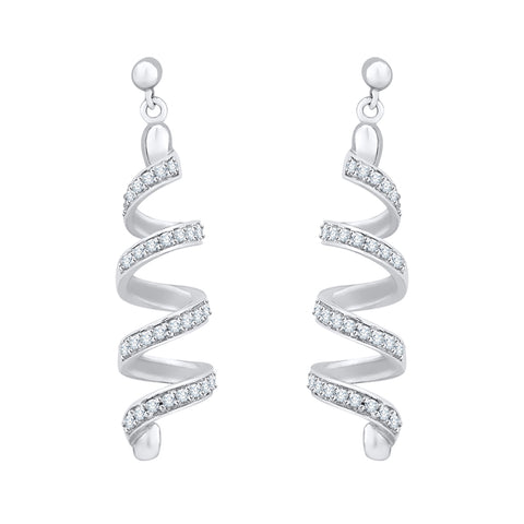 KATARINA 3/4 cttw Diamond Fashion Earrings