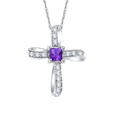10K White Gold~GH | SI2/I1, Sterling Silver~GH | SI2/I1