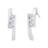 14K White Gold~GH | I2/I3, Sterling Silver~GH | I2/I3