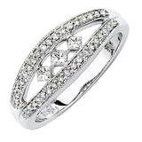 14K White Gold