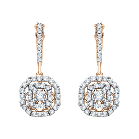 KATARINA Diamond Fashion Earrings (1/2 cttw)