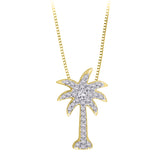 10K Yellow Gold~White Diamond