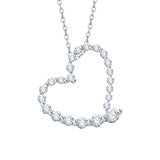 14K White Gold~White Diamond, 10K White Gold~White Diamond
