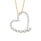 14K Yellow Gold~White Diamond, 10K Yellow Gold~White Diamond