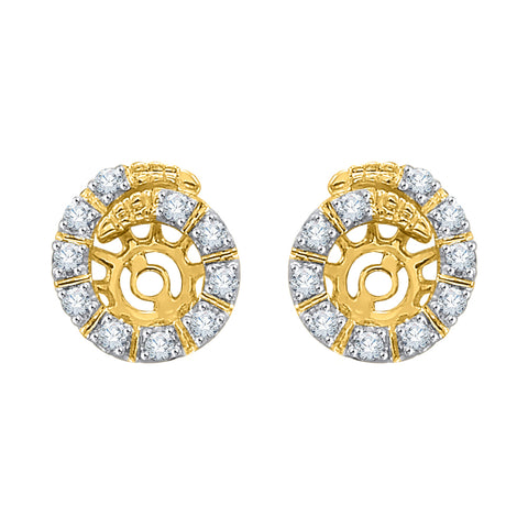 KATARINA Diamond Earring Jackets (1/6 cttw)