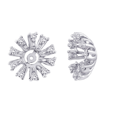 KATARINA Diamond Earring Jackets (1/5 cttw)