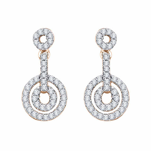 KATARINA Diamond Fashion Earrings (1/4 cttw)