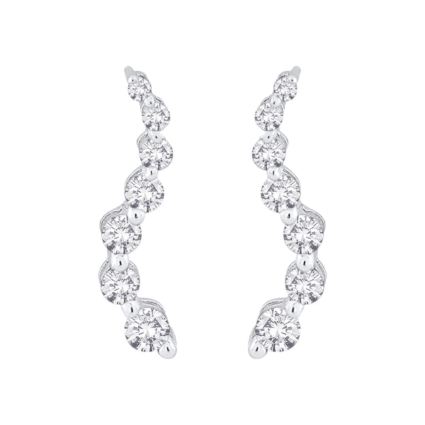 14K White Gold~IJ | I1