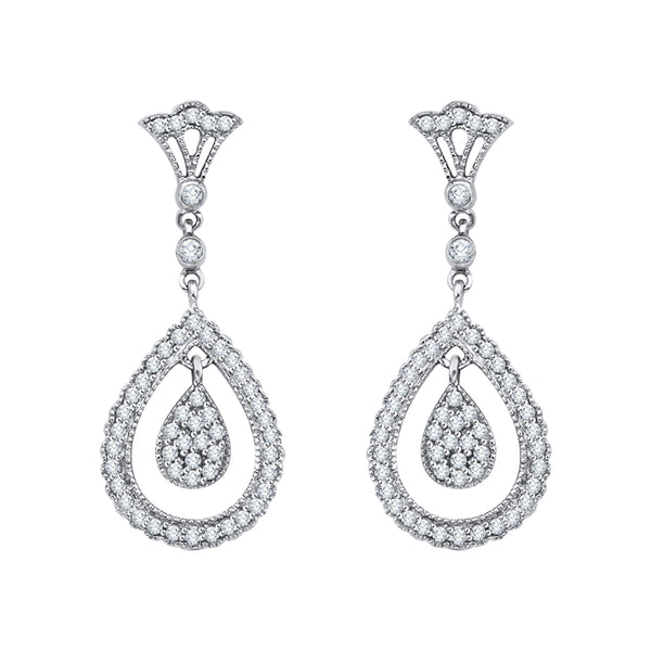 14K White Gold~GH | I2/I3