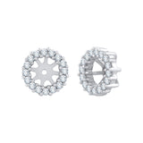 14K White Gold~JK | I2/I3