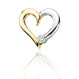10K White and Yellow Gold