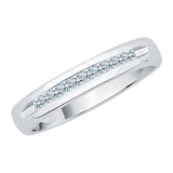 14K White Gold~HI | I2/I3