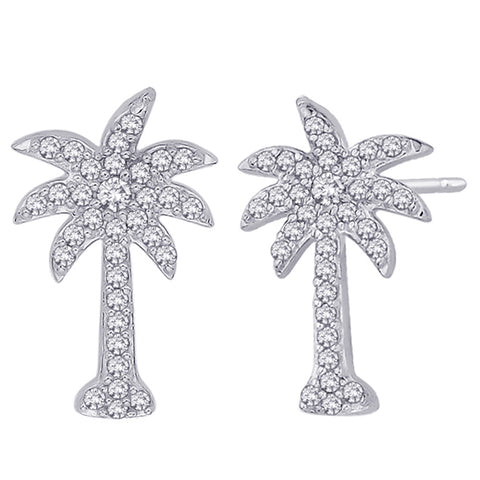 KATARINA Diamond Palm Tree Jewelry Set (3/4 cttw)