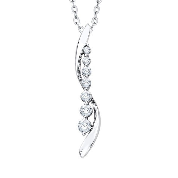 14K White Gold~GH | I2/I3