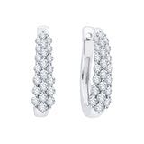 14K White Gold~GH | I2/I3, Sterling Silver~GH | I2/I3