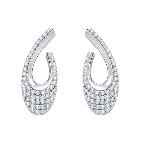 KATARINA Diamond Fashion Earrings (1 cttw)