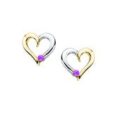 10K White and Yellow Gold