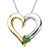 10K White and Yellow Gold